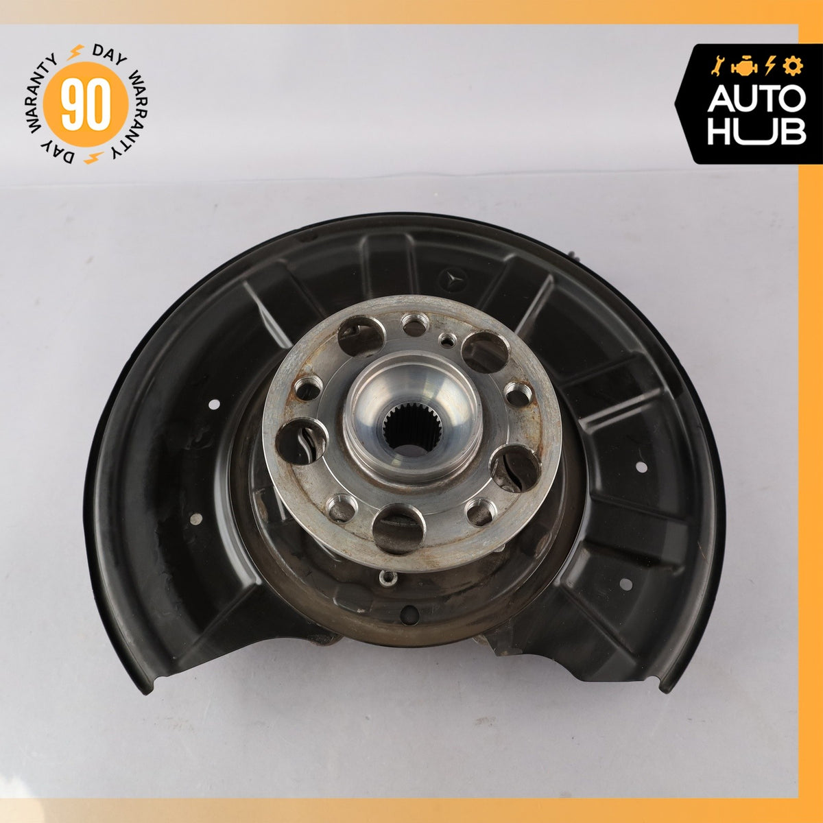 10-18 Mercedes W212 E350 CLS400 GLK350 Rear Left Side Spindle Knuckle Hub OEM - photo 2