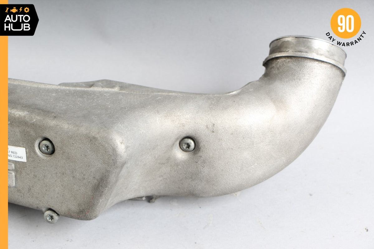 Mercedes R230 SL55 E55 AMG Left Side Engine Kompressor Air Intake Manifold OEM - photo 4