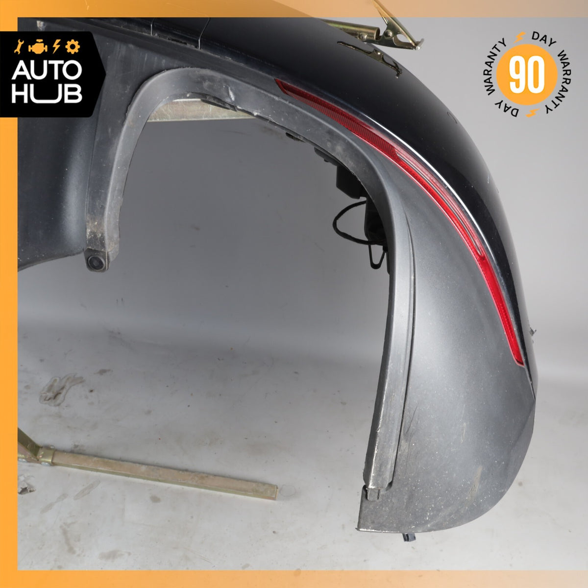 15-18 Porsche Macan S 95B Rear Bumper Cover Assembly Black OEM - photo 17