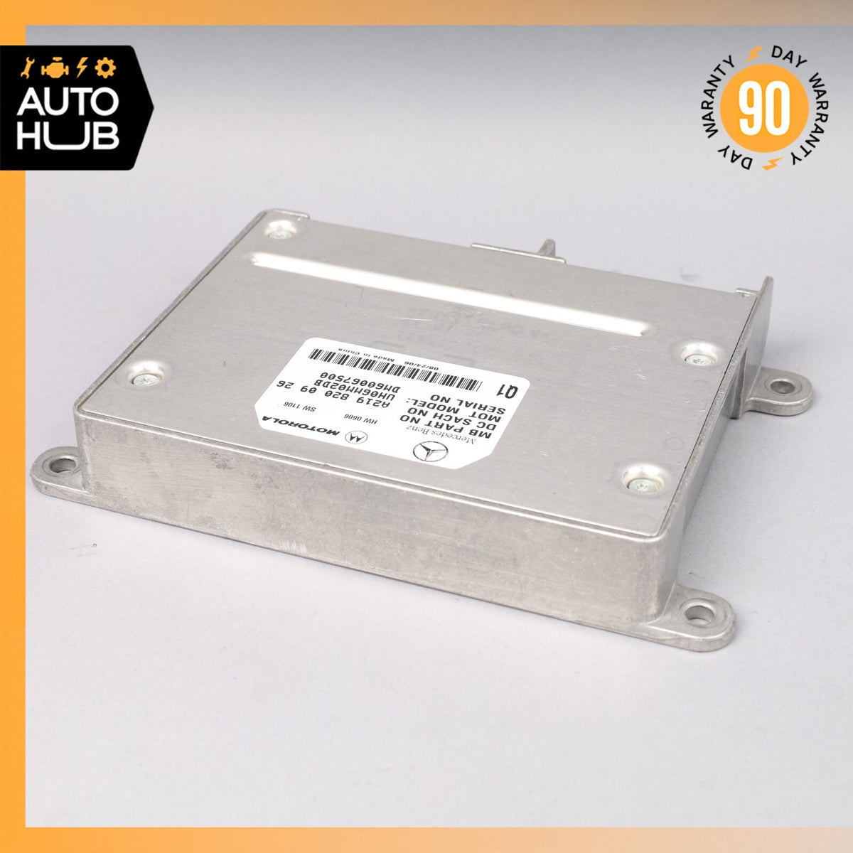 06-12 Mercedes R230 SL600 ML63 E350 Communication Control Module 2198200926 OEM - photo 4
