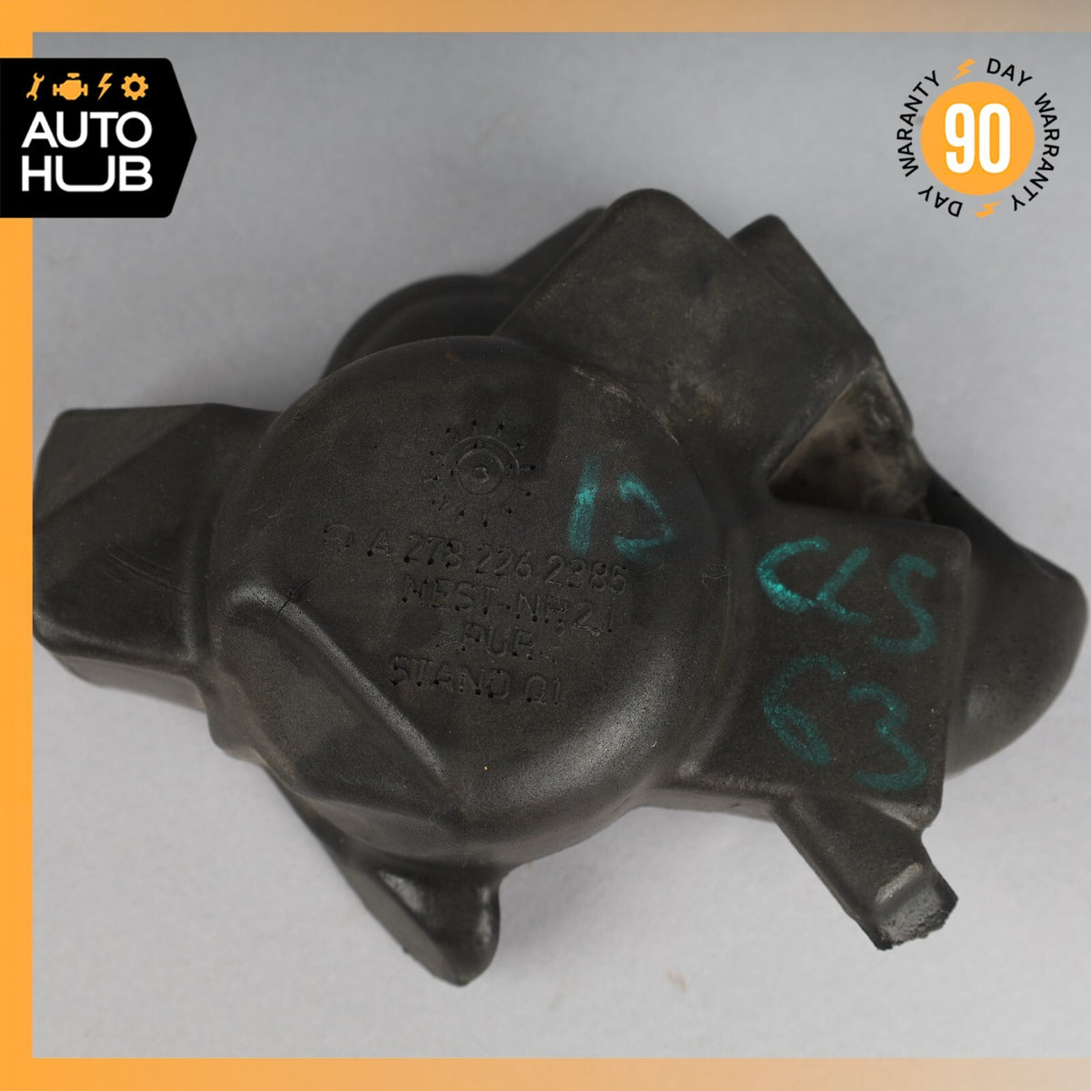 Mercedes W218 CLS63 E550 Engine High Pressure Pump Cover Panel Insulation OEM - photo 2