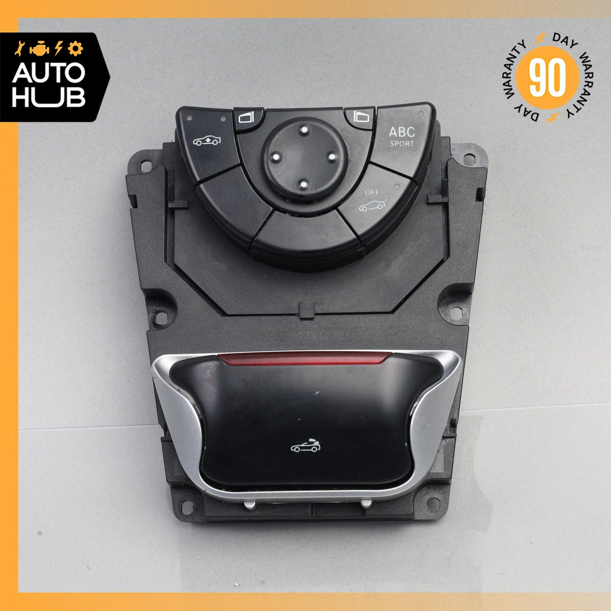 Mercedes R230 SL500 SL55 AMG Convertible Top Roof ABC Mirror Control Switch OEM - photo 2