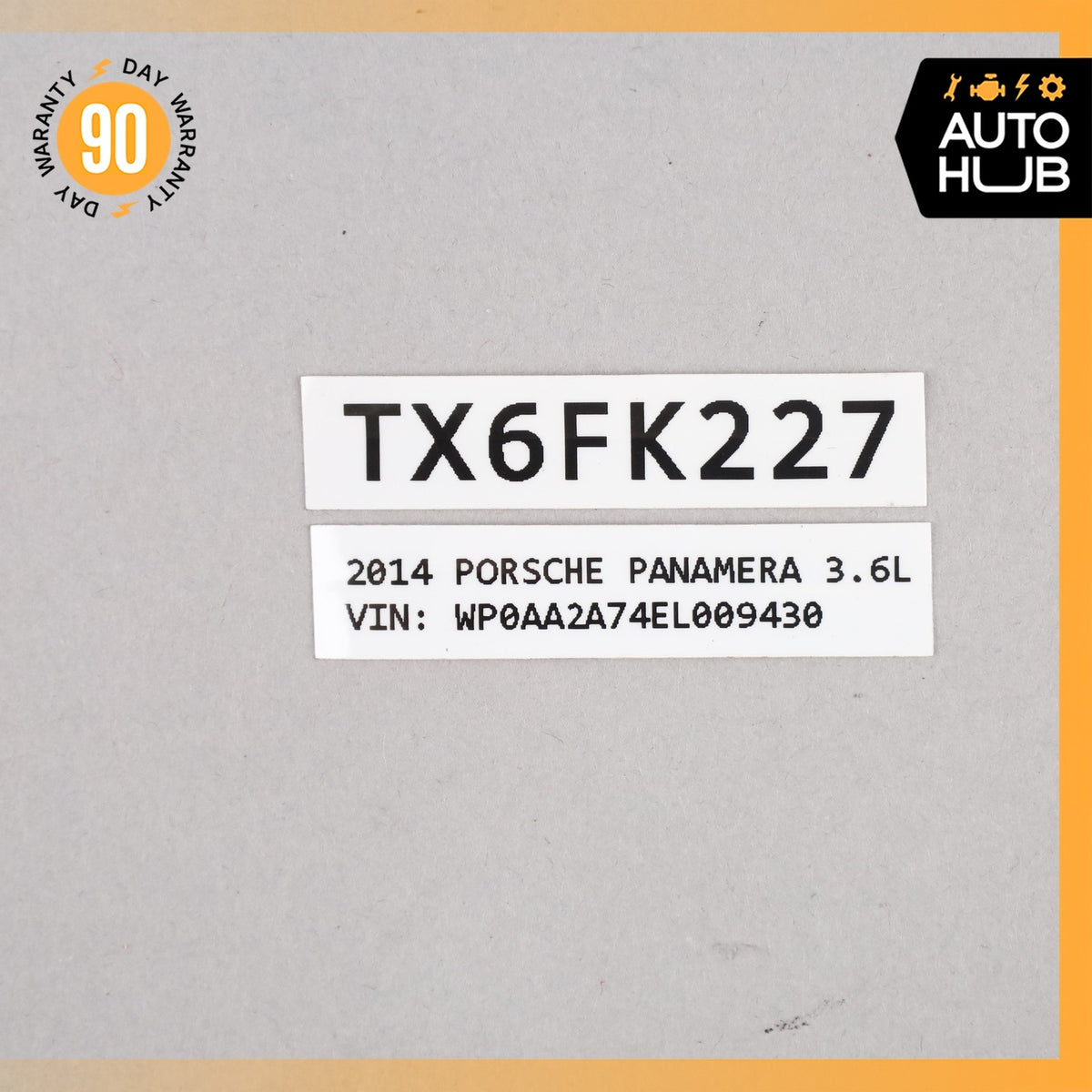 10-16 Porsche Panamera 970 Rear Left Side Knuckle Spindle Hub OEM 93k - photo 14