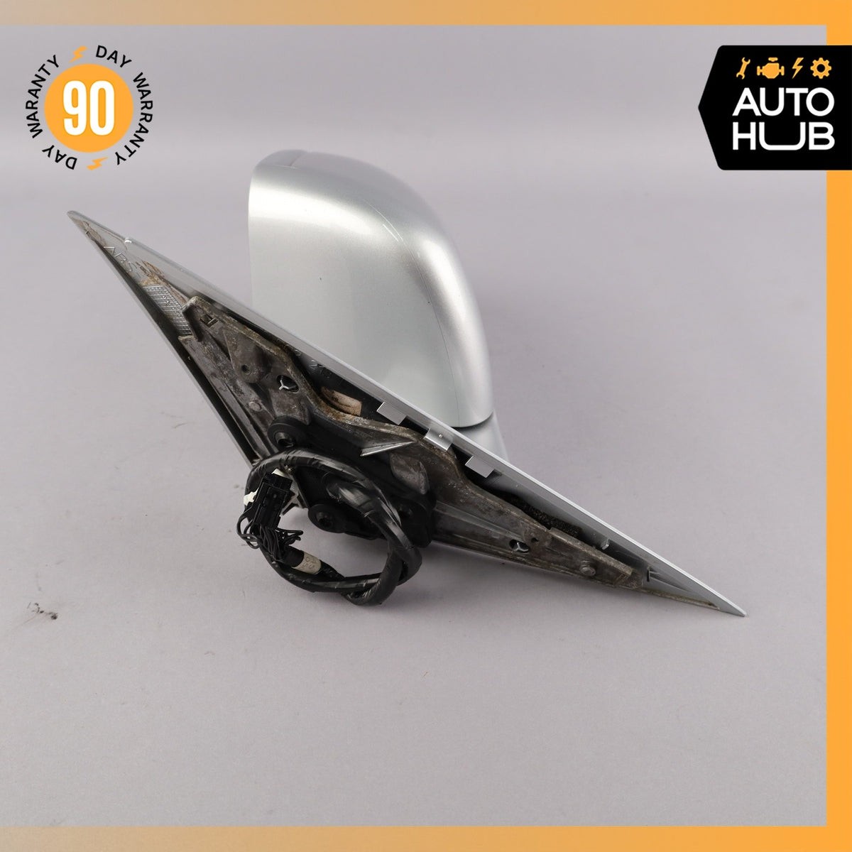 10-13 Mercedes W221 S400 S550 Left Side Rear View Door Mirror w/ Blind Spot OEM - photo 14