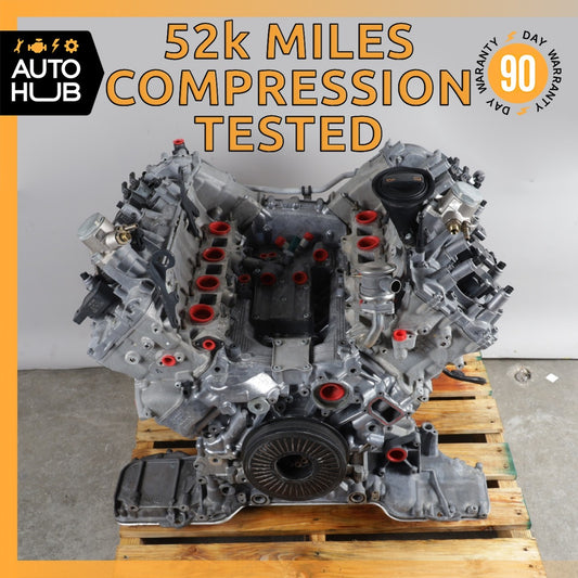 13-18 Audi C7 S6 A8 S7 4.0L V8 Engine Motor Assembly CEUC OEM 52k - photo 1