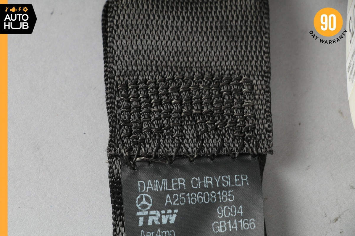 06-13 Mercedes W251 R350 R320 Rear Left 3rd Row Seat Belt Seatbelt Black OEM - photo 11