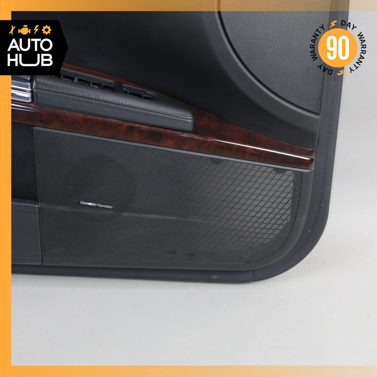 07-09 Mercedes W221 S600 Front Left Driver Side Door Panel Exclusive Black OEM - photo 7