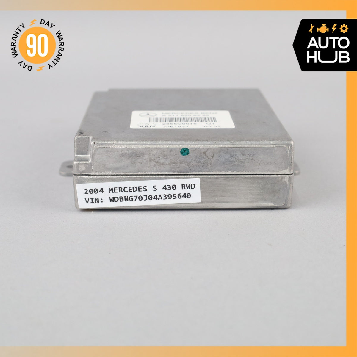 00-06 Mercedes W220 S430 S55 Communication Voice Control Module 2118205285 OEM - photo 6