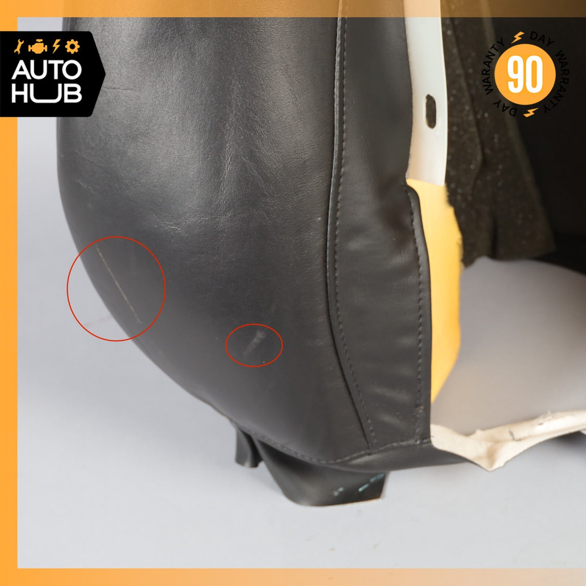 04-05 Cadillac XLR Right Passenger Side Top Upper Seat Cushion Black OEM - photo 6