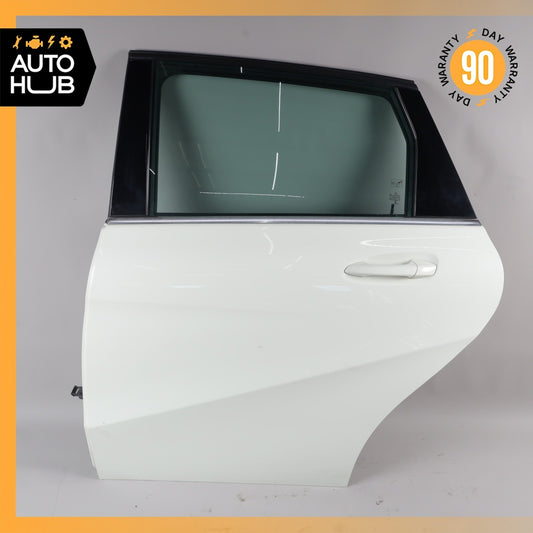 14-17 Mercedes W242 B250e Rear Left Door Shell Assembly White 2467300105 OEM 62k - photo 1