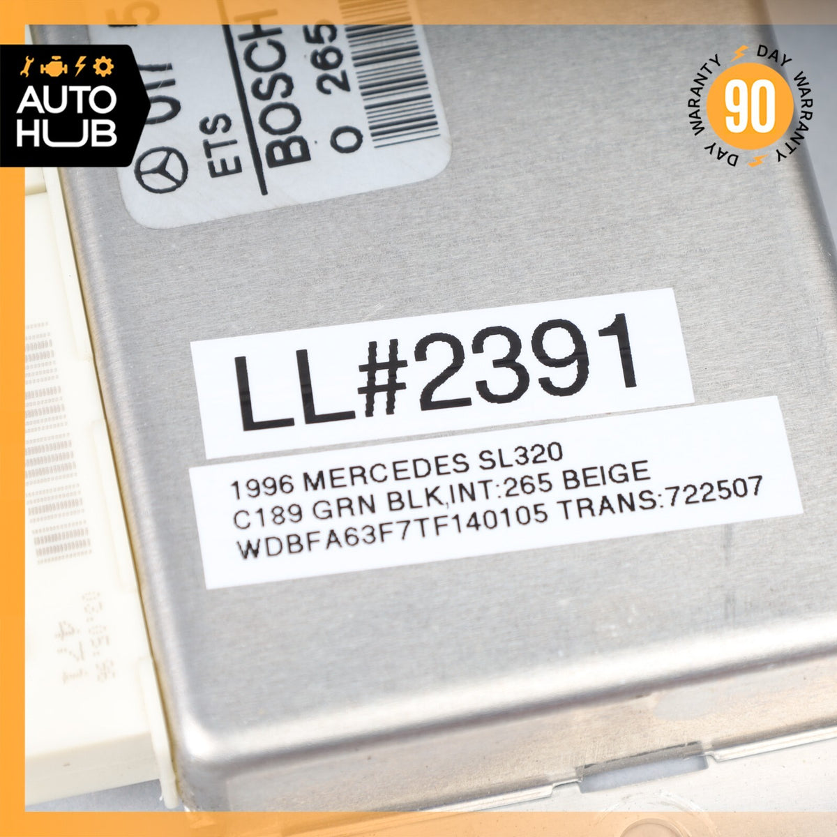 1996 Mercedes R129 SL320 ABS ETS Control Module 0175459532 OEM - photo 5