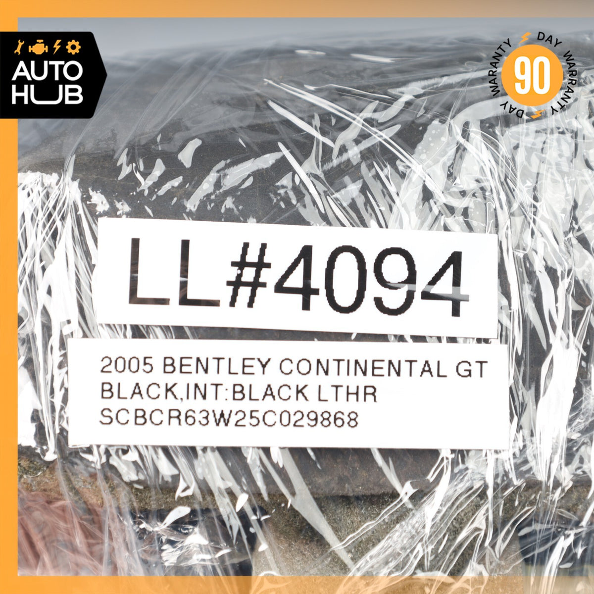 Bentley Continental GT Coupe Front Left Side Lumbar Massage Air Pump OEM 31k - photo 13