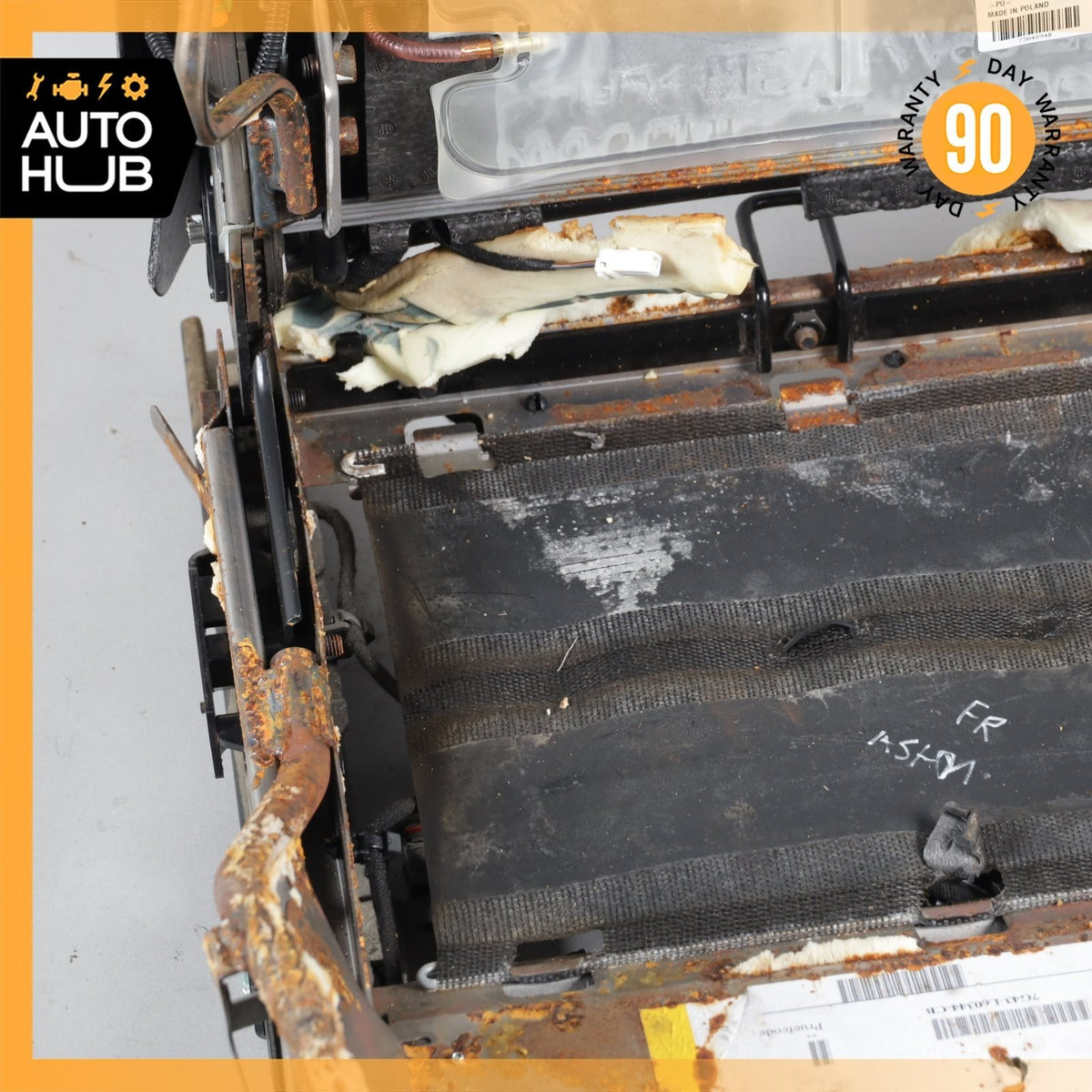 13-16 Aston Martin DB9 Right Passenger Side Seat Frame Track Rail Motors OEM - photo 8