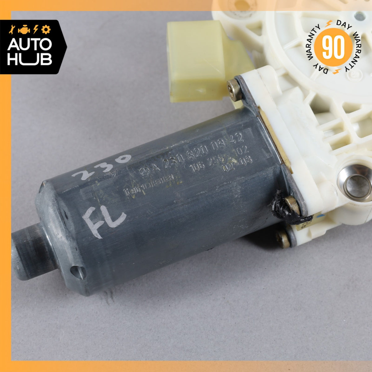 03-12 Mercedes R230 SL550 SL55 AMG Window Regulator Motor Front Left Side OEM - photo 2