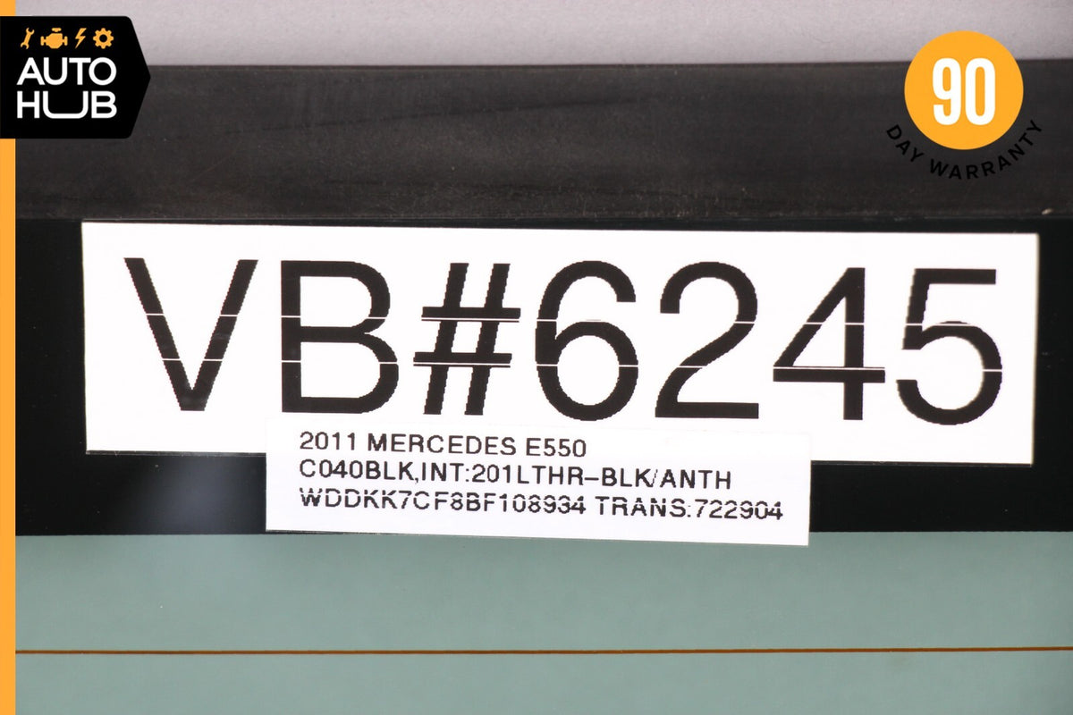 Mercedes W207 E550 E400 Convertible Top Rear Back Glass Windshield OEM - photo 12