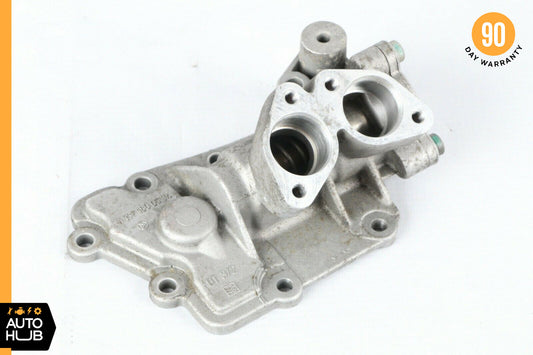 01-02 Mercedes W220 S600 CL600 M137 Engine Motor Oil Filter Cooler Housing OEM - photo 1