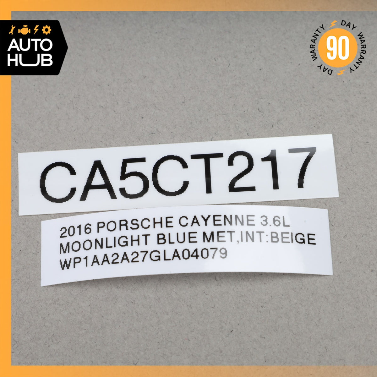11-18 Porsche Cayenne 958 3.6L Oxygen O2 Sensor Lambda 03H906262 OEM - photo 9