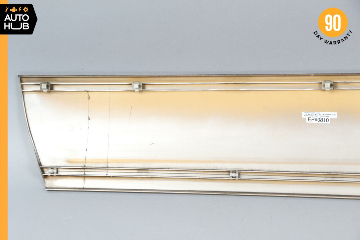 90-02 Mercedes R129 SL500 SL600 Right Passenger Side Door Molding 1296902240 OEM - photo 9