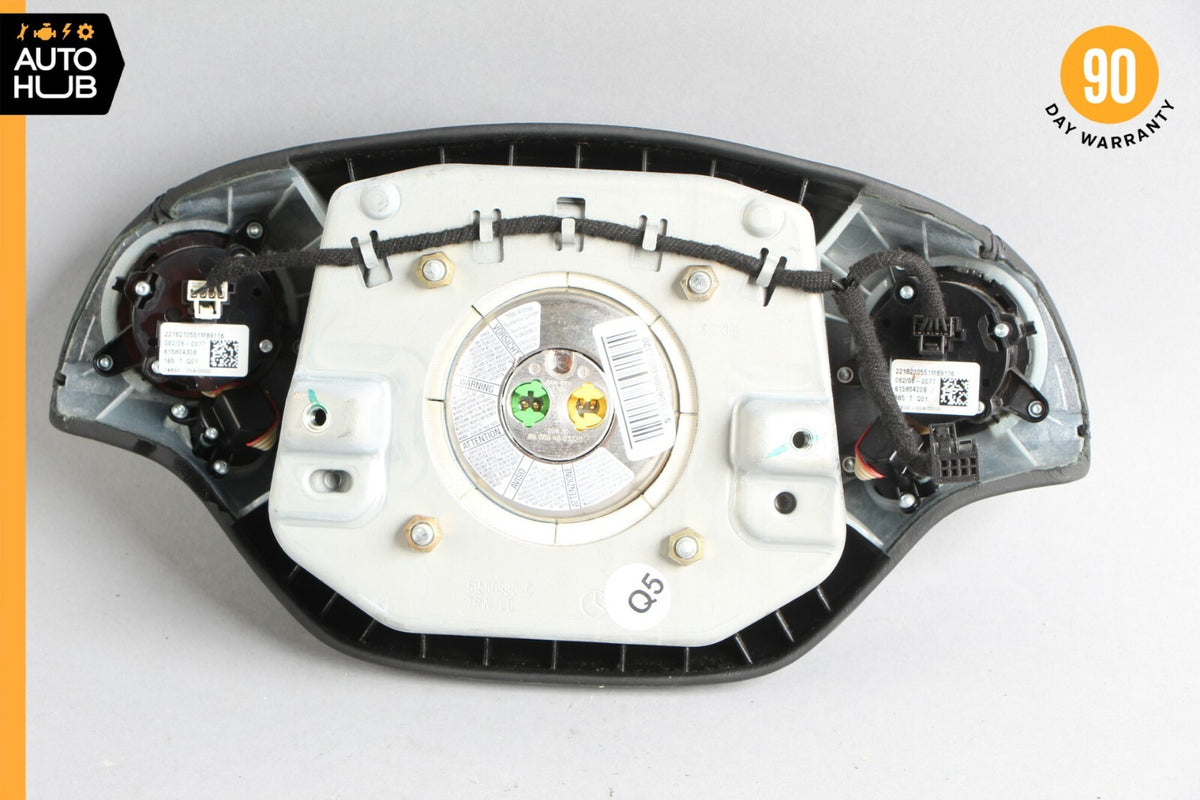 07-10 Mercedes W221 S550 CL550 S400 Steering Wheel Airbag Air Bag Black OEM - photo 8