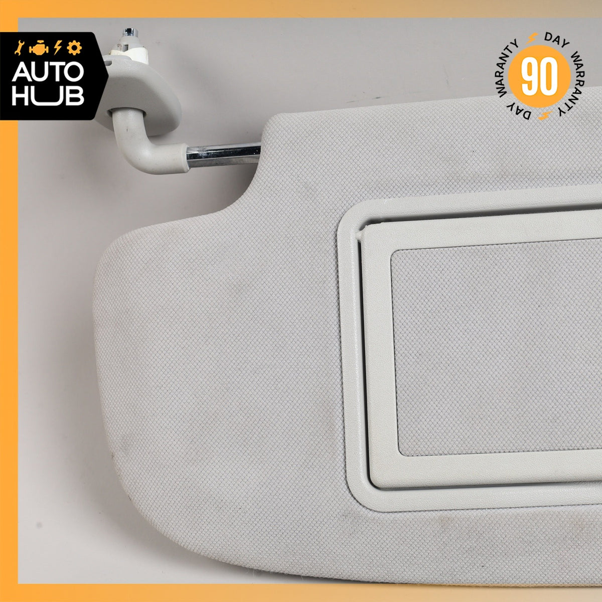 07-14 Mercedes W221 S550 CL550 S400 Left Side Sun Visor Shade Sunvisor Gray OEM - photo 8