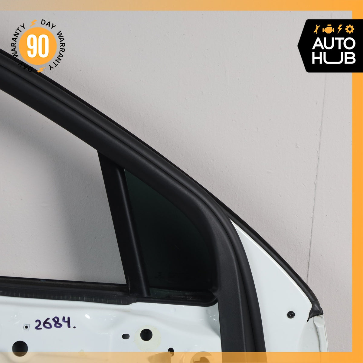 15-26 Porsche Macan 95B GTS Front Left Driver Door Shell White 95B831021 OEM - photo 15