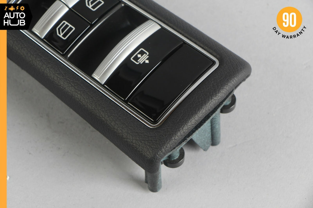 10-13 Mercedes W221 S400 S550 Rear Left Driver Window Control Switch Black OEM - photo 4