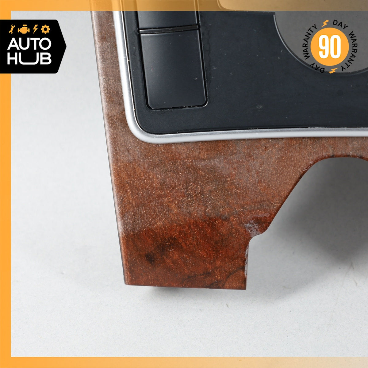 10-13 Mercedes W212 E400 E350 E550 Center Console Switch Trim Bezel Wood OEM - photo 6