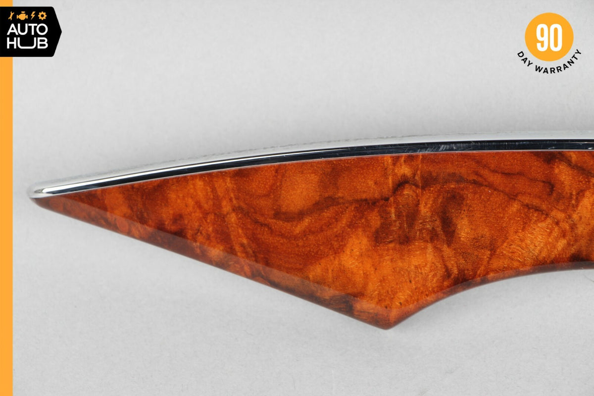 03-09 Mercedes W211 E320 E500 E550 Rear Left Driver Side Door Trim Wood OEM - photo 5
