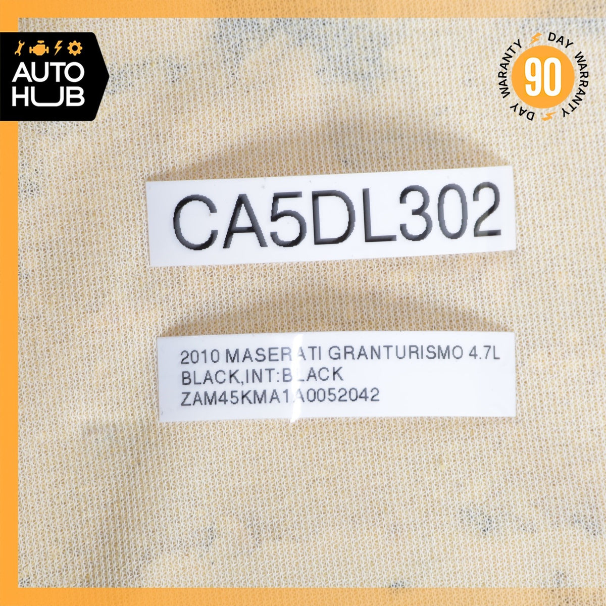 10-12 Maserati GranTurismo GranCabrio M145 Right Side Top Upper Seat Cushion OEM - photo 21
