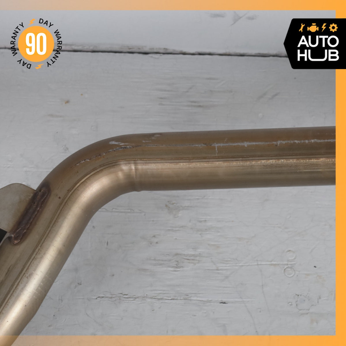 11-14 Mercedes W221 S550 Engine Exhaust Downpipe Resonator Set 2214907336 OEM - photo 13