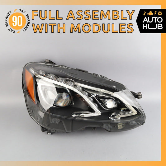 14-16 Mercedes W212 E350 E550 LED Adaptive Headlight Lamp Right 2128202839 OEM - photo 1