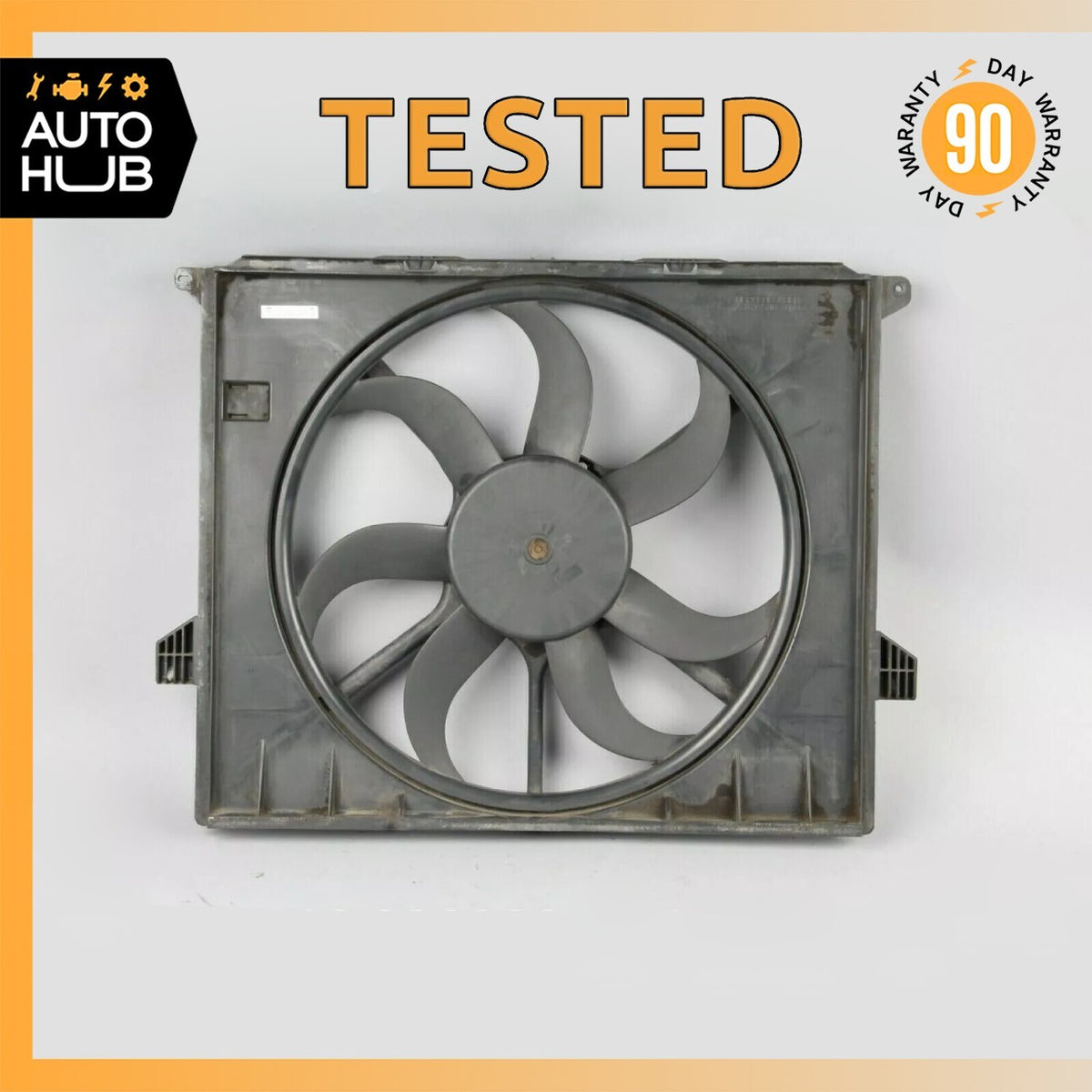 06-13 Mercedes W251 R350 ML350 Engine Cooling Fan Motor Assembly 1645000193 OEM - photo 1
