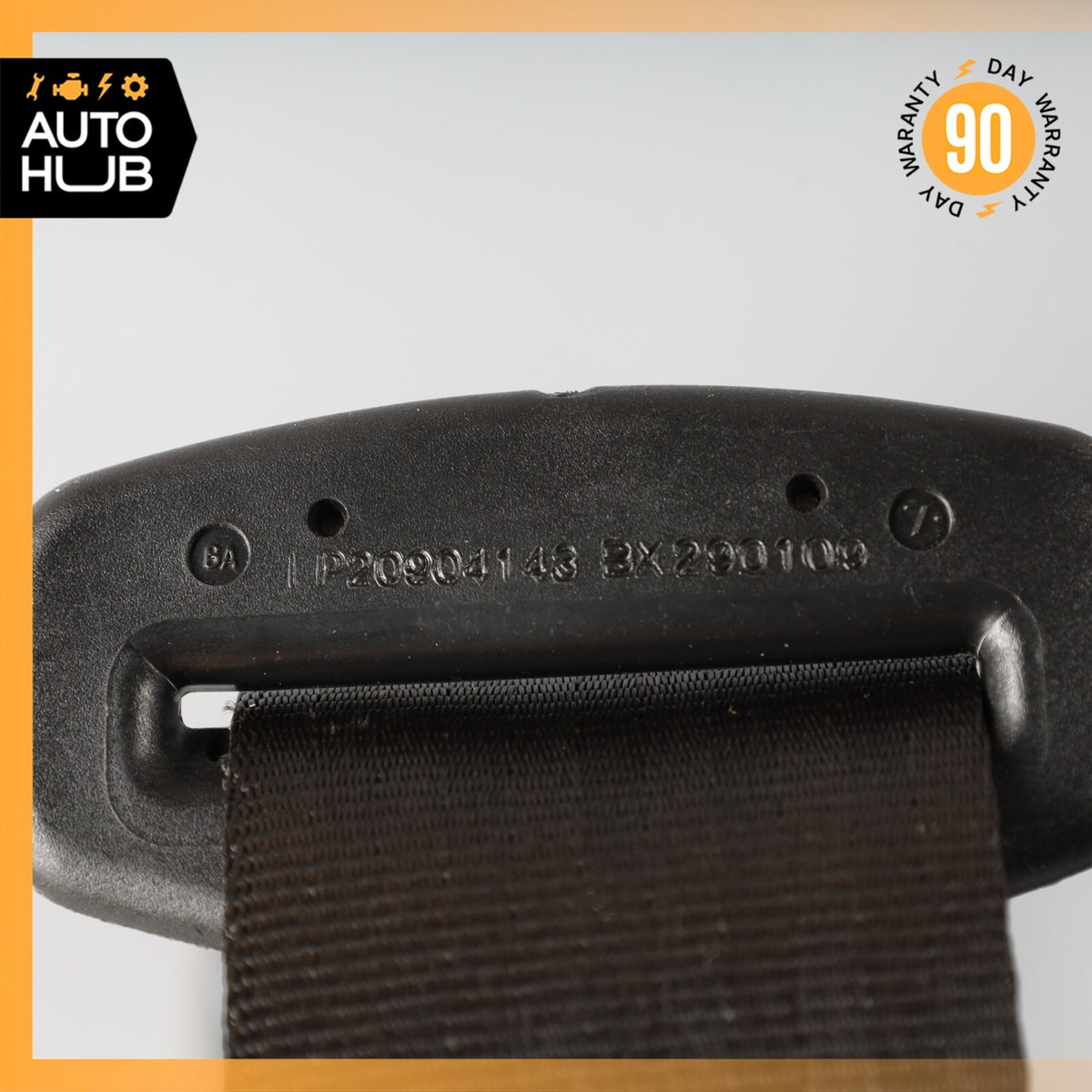 08-19 Maserati GranTurismo M145 Rear Left Driver Side Seat Belt Black OEM - photo 12