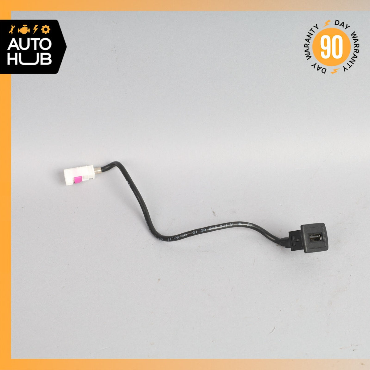 10-16 Mercedes W204 C300 SLK250 E400 Center Console USB Wiring Adapter OEM - photo 1