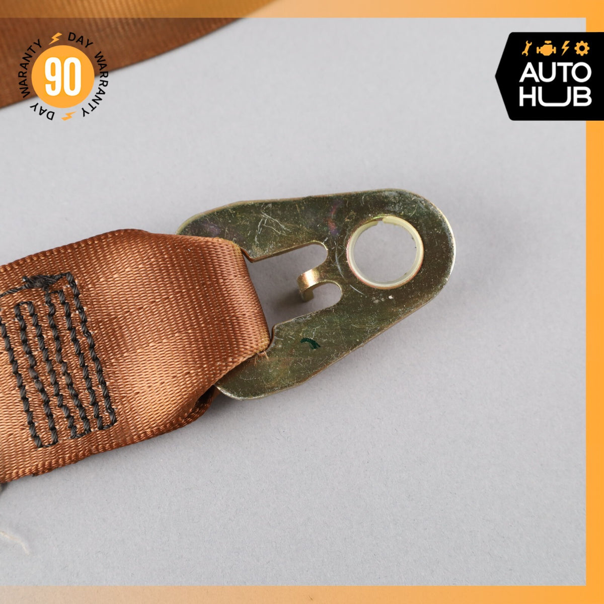 03-06 Bentley Continental GT Front Left Driver Side Seat Belt Brown OEM 53k - photo 17
