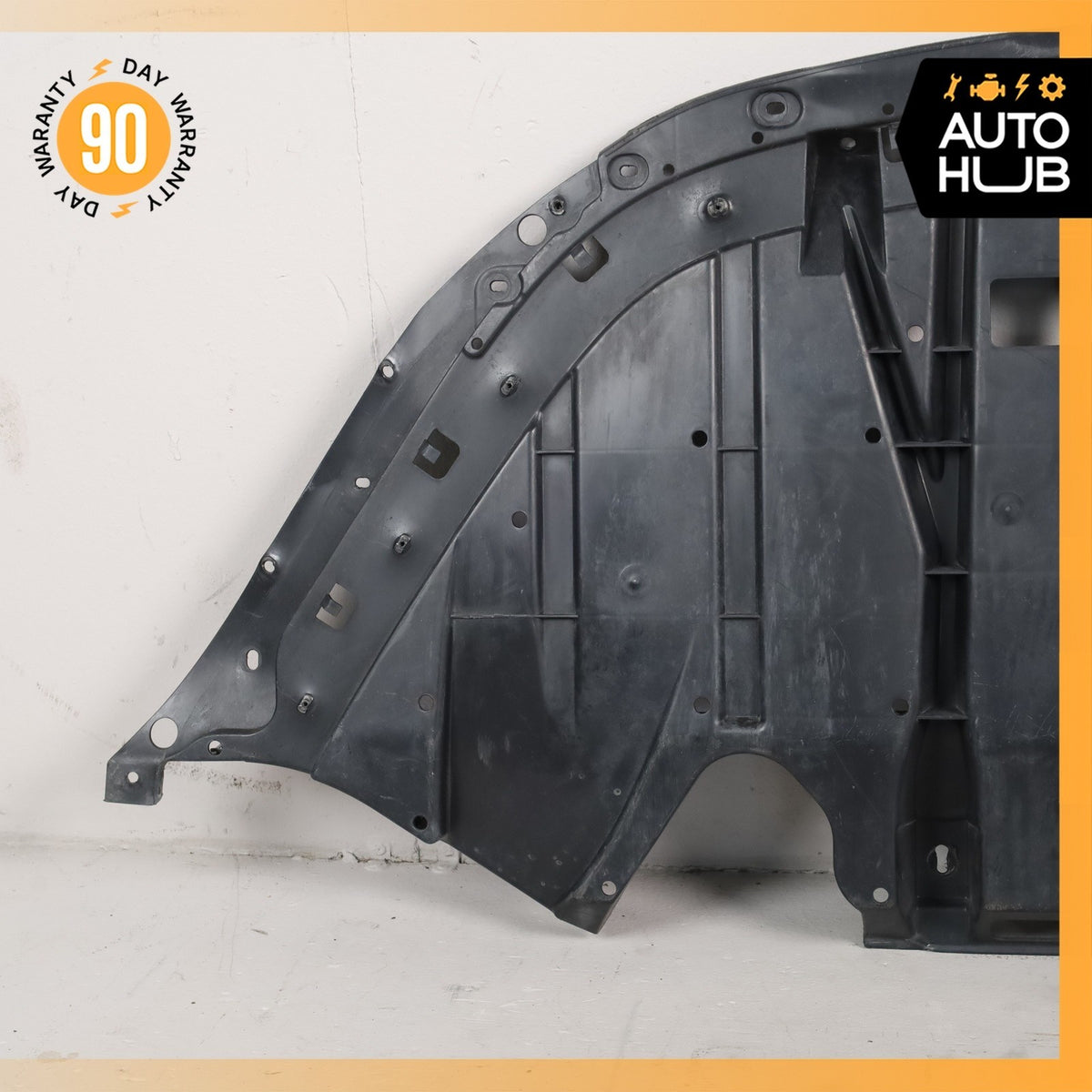 14-17 Jaguar X152 F-Type Front Bumper Under Body Shield Cover OEM - photo 2