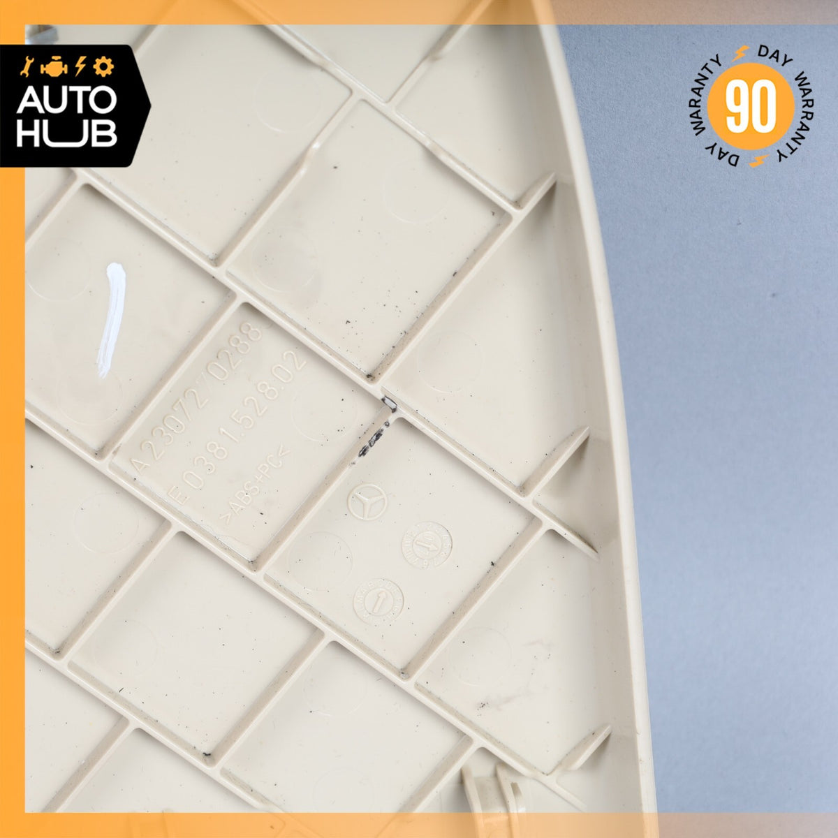 03-12 Mercedes R230 SL550 SL55 AMG Right Side Door Panel Cover Beige OEM - photo 9