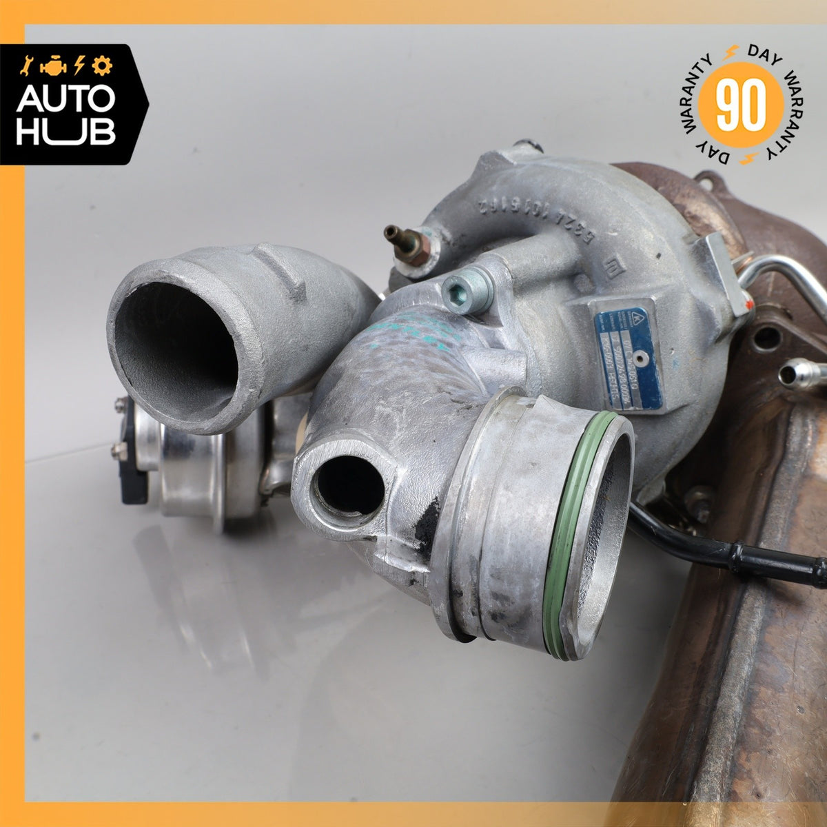 03-08 Bentley Continental GT GTC 6.0L W12 Turbocharger Turbo Right Side OEM 87k - photo 6