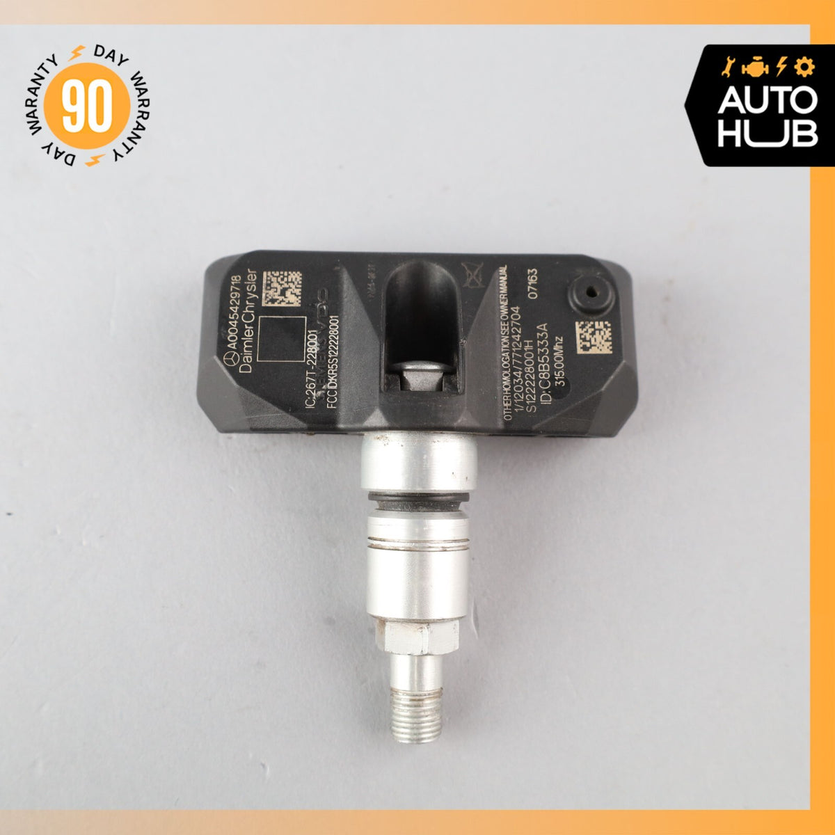 06-11 Mercedes W221 S550 CL55 AMG TPMS Tire Pressure Sensor 315 Mhz OEM - photo 6