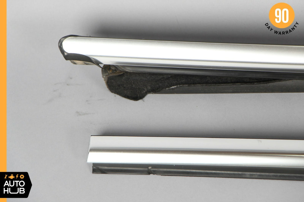 07-13 Mercedes W216 CL550 CL65 AMG Sealing Rail Left Rear Side Window 2166700138 - photo 2