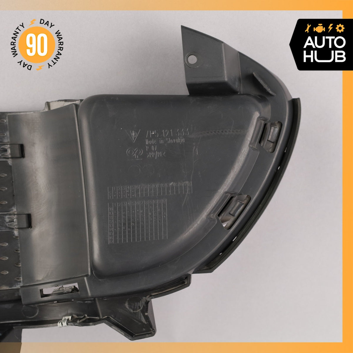 11-14 Porsche Cayenne 958 Front Left Side Bumper Mesh Grille OEM - photo 9
