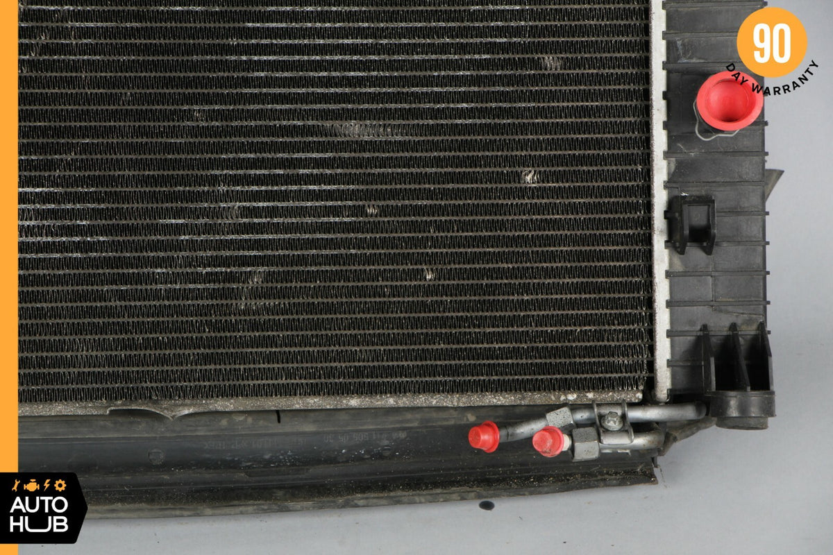 03-06 Mercedes W211 E500 CLS500 Cooling Radiator AC A/C Condenser Oil Cooler OEM - photo 9
