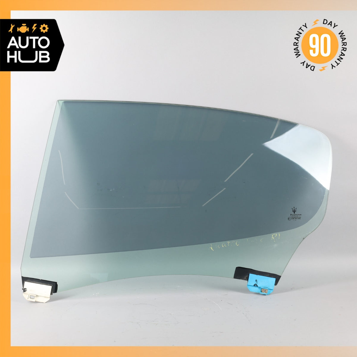 03-13 Maserati Quattroporte M139 Rear Left Side Door Window Glass OEM - photo 1