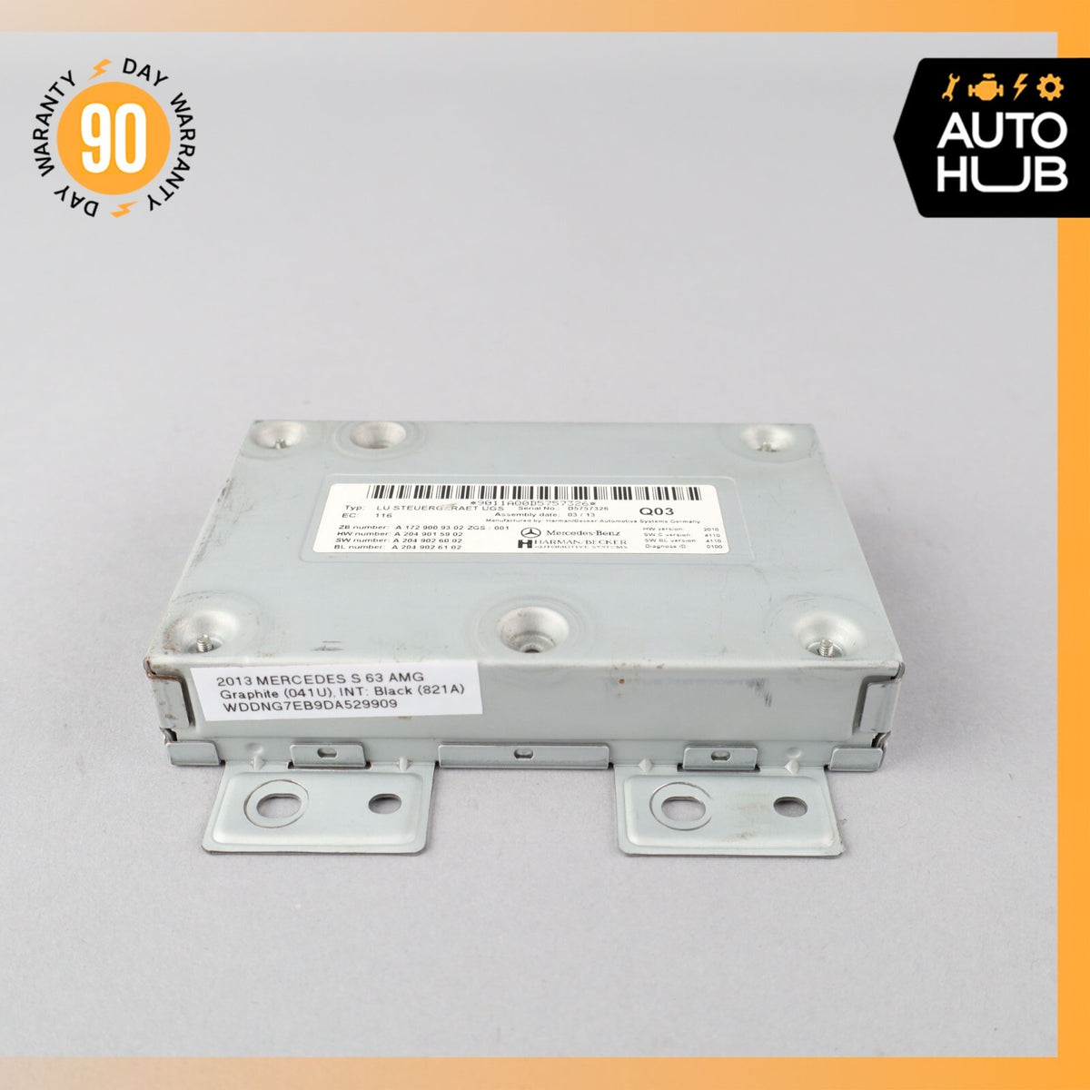 Mercedes W221 S63 CL550 SLK350 Communication Interface Module OEM - photo 5