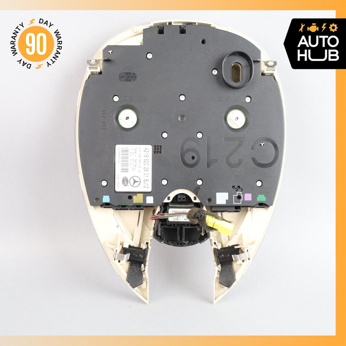 06-11 Mercedes W219 CLS550 CLS500 Front Overhead Dome Light Sunroof Switch OEM - photo 17