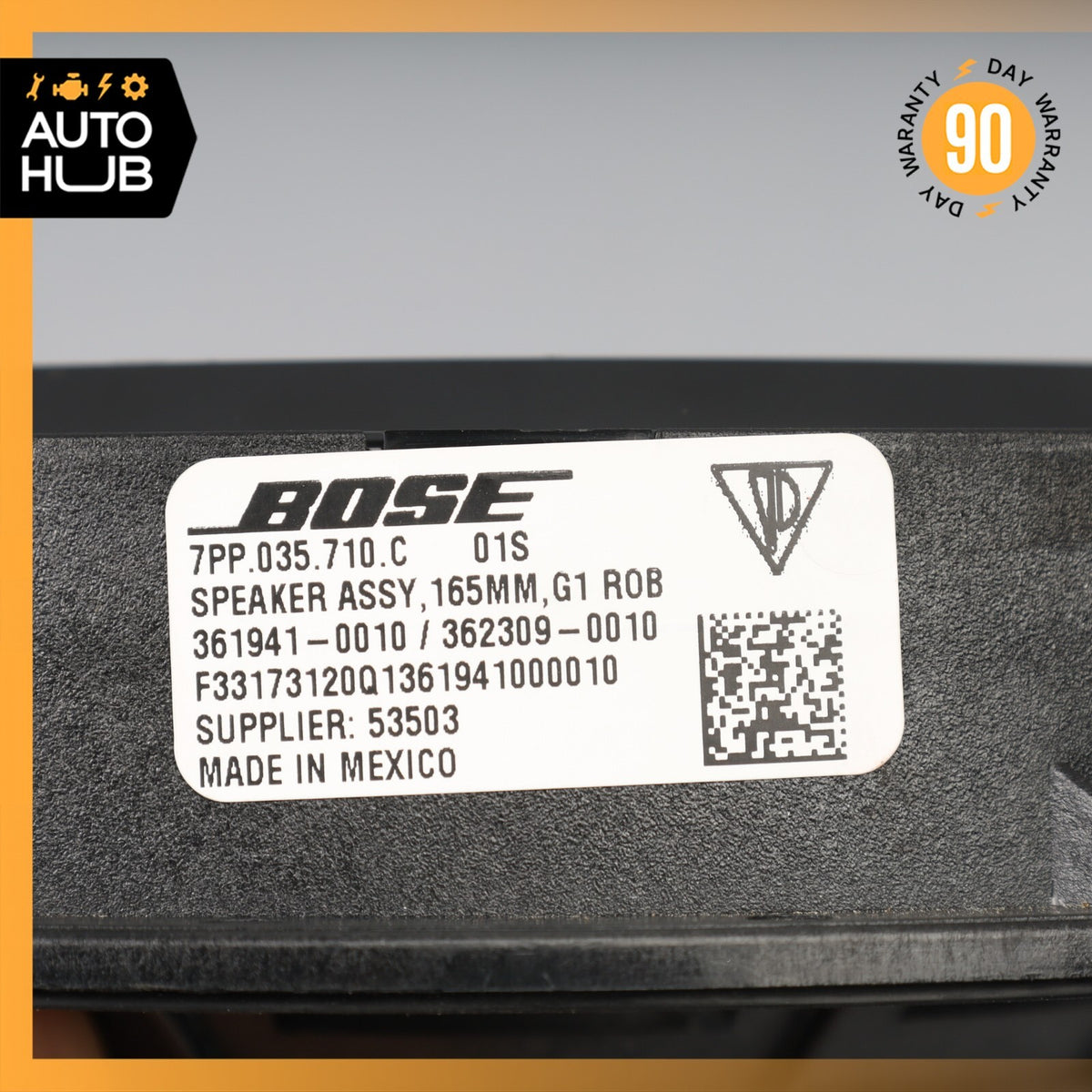 10-18 Porsche Panamera 970 Hybrid S Rear Left or Right Door Speaker OEM 70k - photo 11