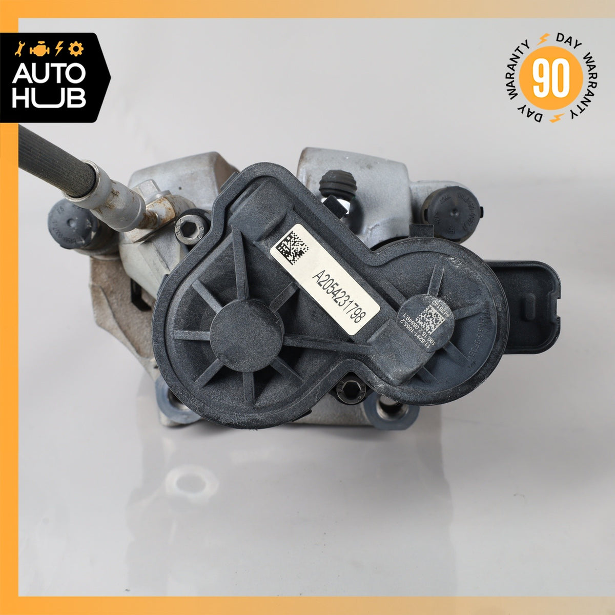 Mercedes W205 C300 C350e Rear Brake Caliper Calipers w/ Actuator Set OEM 57k - photo 5