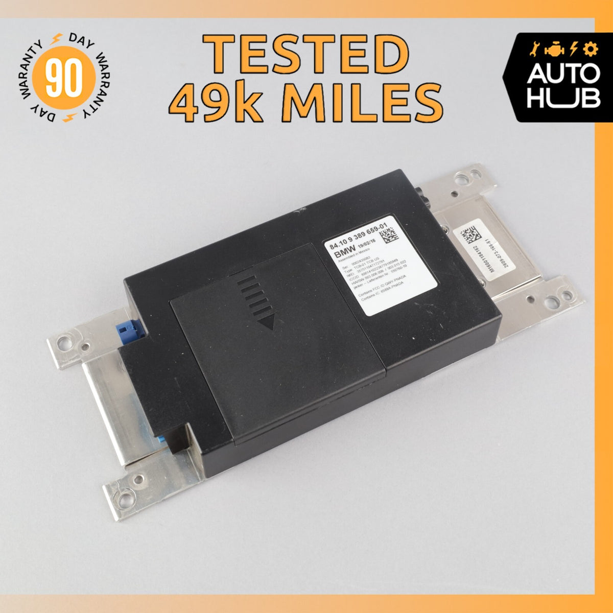 2016 BMW i3 I01 Hybrid Communication Control Module OEM 49k - photo 1