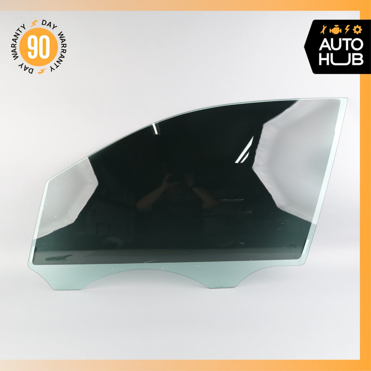 11-18 Porsche Cayenne 958 Front Left Driver Side Door Window Glass OEM - photo 1