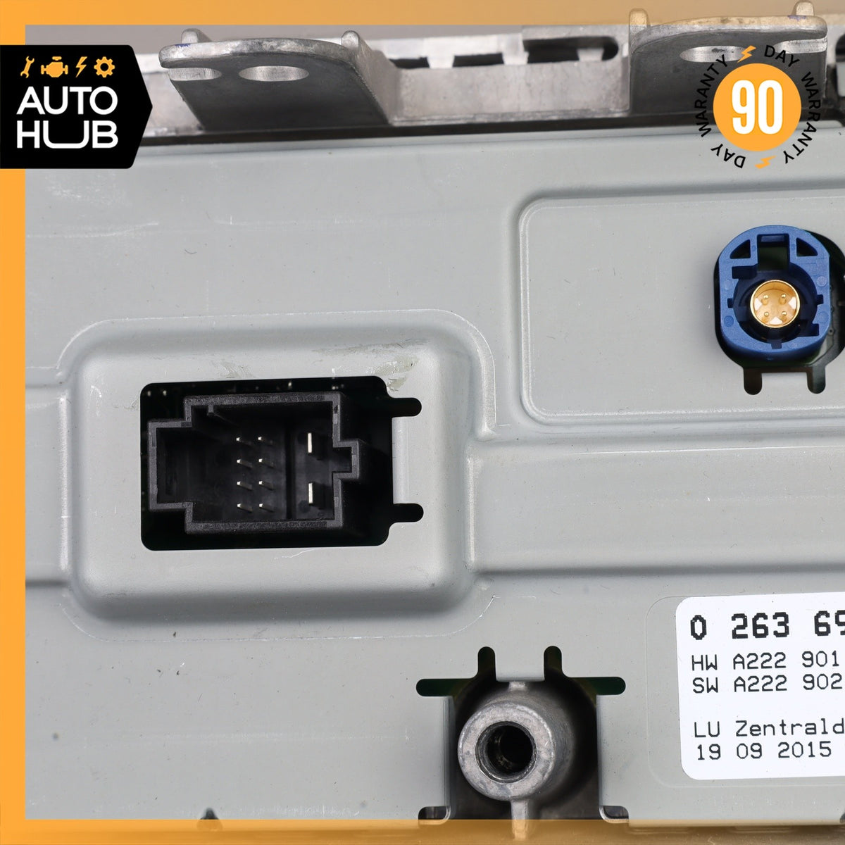 14-17 Mercedes W222 S550 S600 Information Navigation Display Screen Monitor OEM - photo 10